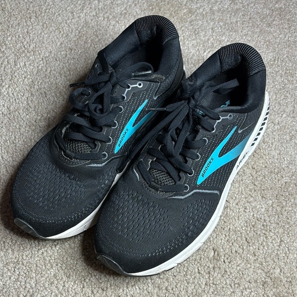 Brooks Ariel 20 Men's Black and Blue Running Shoes size 11 - Picture 1 of 11